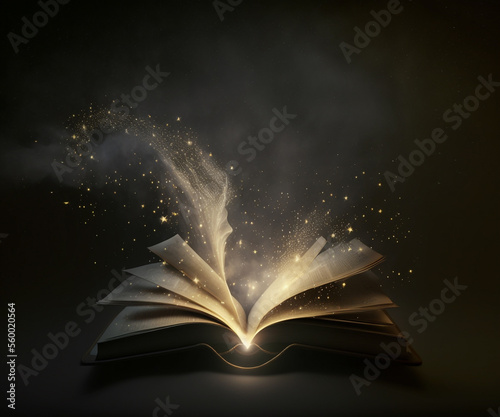 Magic fairytale book