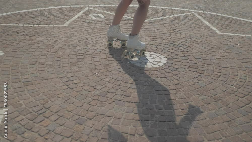 Girl on skates