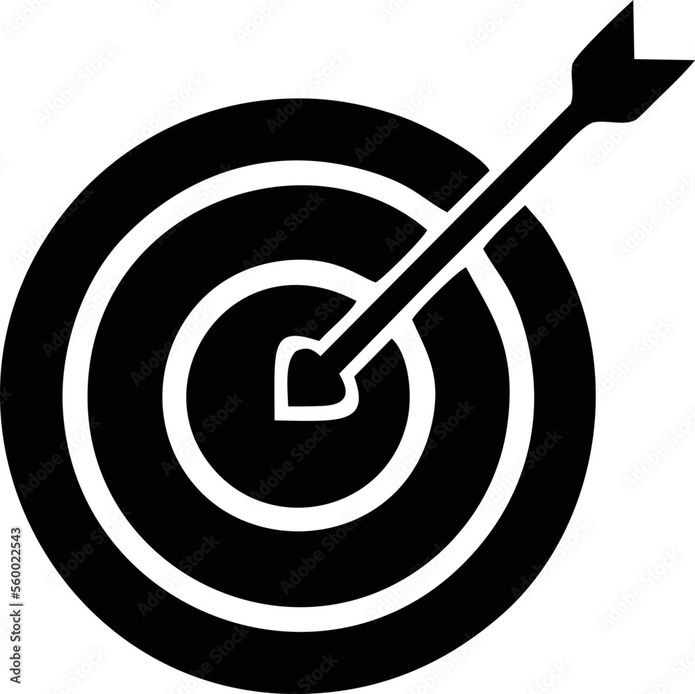 focus icon symbol in a white background, goal target icon symbol on the white background focus icon symbol in a white background, goal target icon symbol on the white background