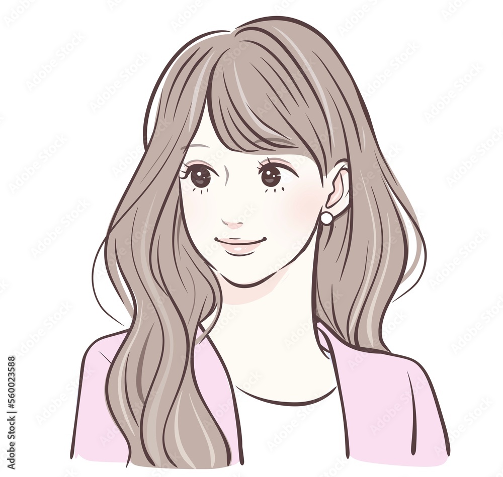 女性のイラスト素材