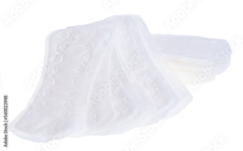 feminine pads isolated