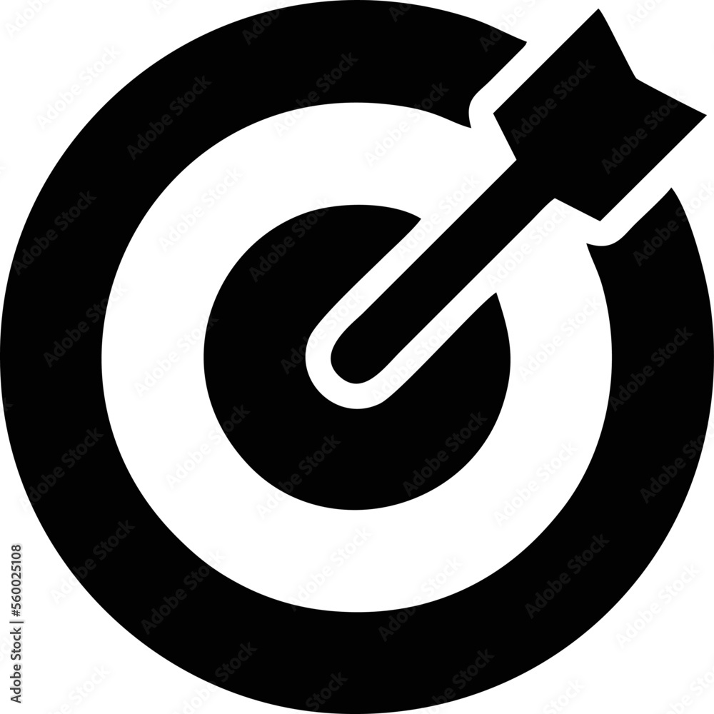 focus icon symbol in a white background, goal target icon symbol on the white background focus icon symbol in a white background, goal target icon symbol on the white background