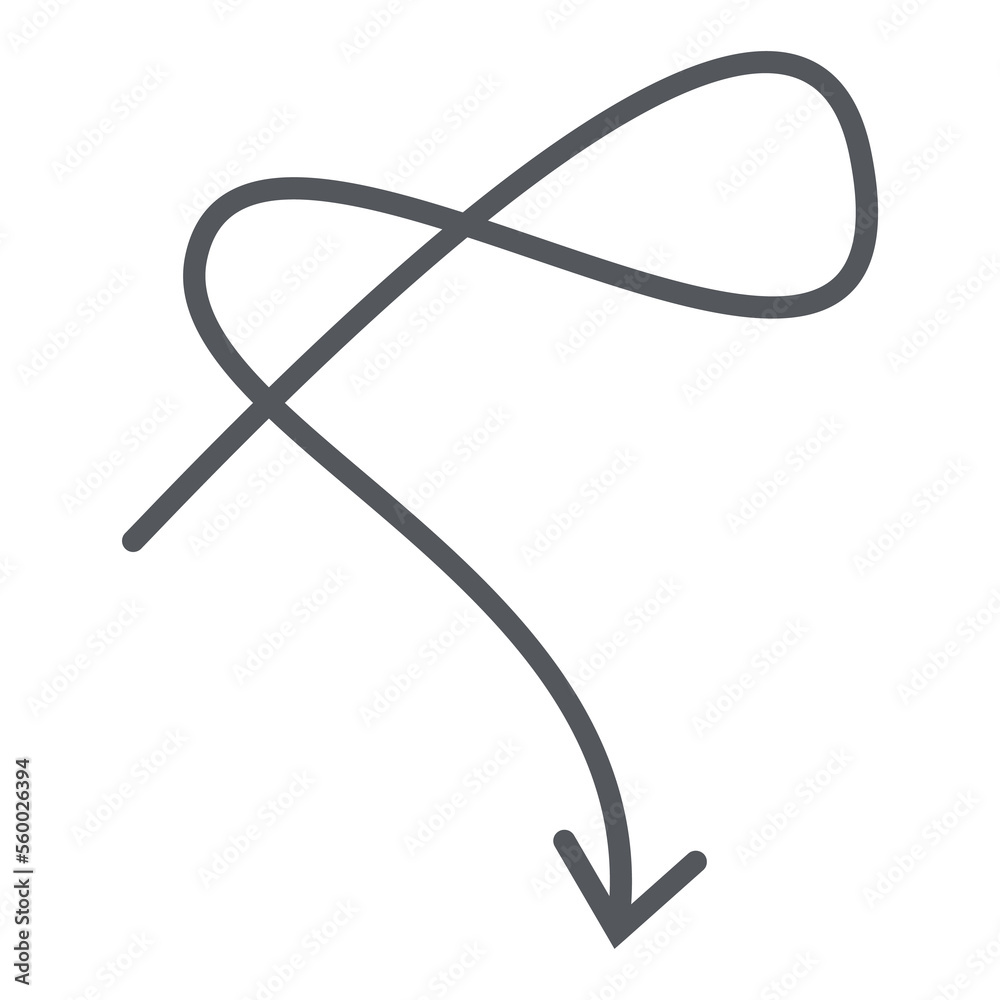 Arrow Line Hand Drawn Aesthetics Doodle Arrow Line Hand Drawn Aesthetics Doodle