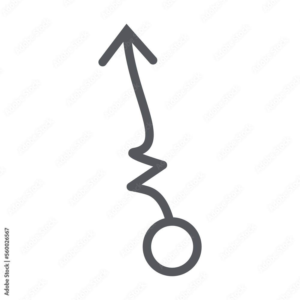 Arrow Line Hand Drawn Aesthetics Doodle Arrow Line Hand Drawn Aesthetics Doodle