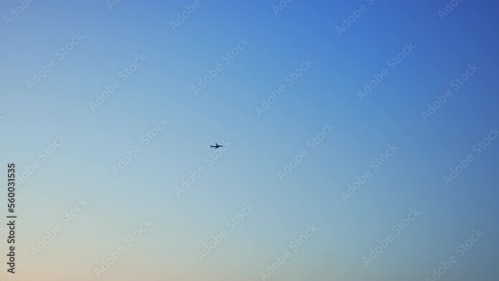White plane takes off from the international airport, airfield. Flight between countries, continents. Freedom movement anywhere world with help airline. Travel destinations. Freedom from covid-19 White plane takes off from the international airport, airfield. Flight between countries, continents. Freedom movement anywhere world with help airline. Travel destinations. Freedom from covid-19