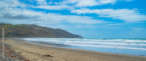 waves on the beach