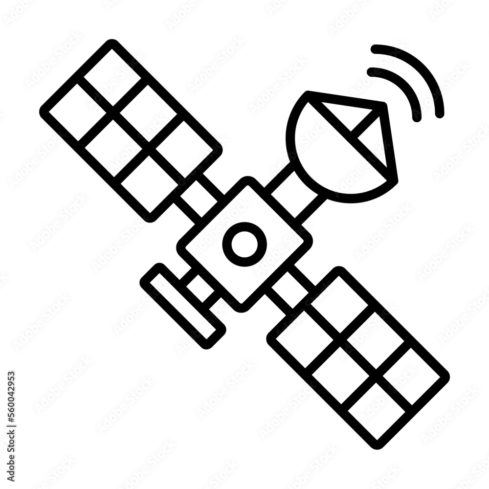 Space Satellite Icon
