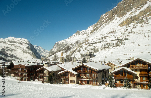 Station de ski, Val D'Isere, région Auvergne Rhône Alpes, Savoie, 73, France
