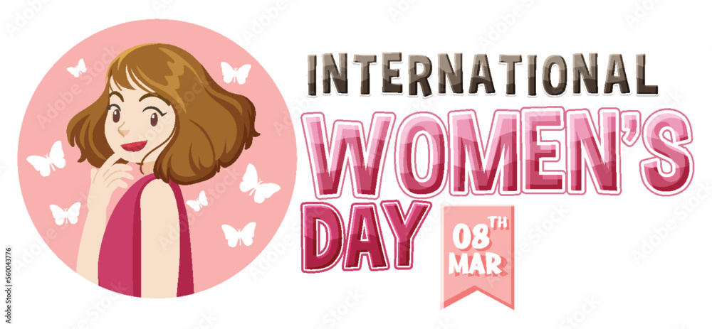 International women day logo International women day logo