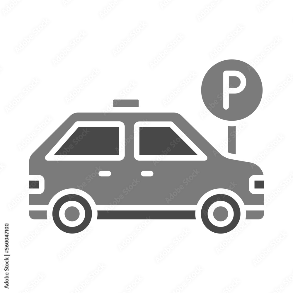 Parking Area Icon Parking Area Icon