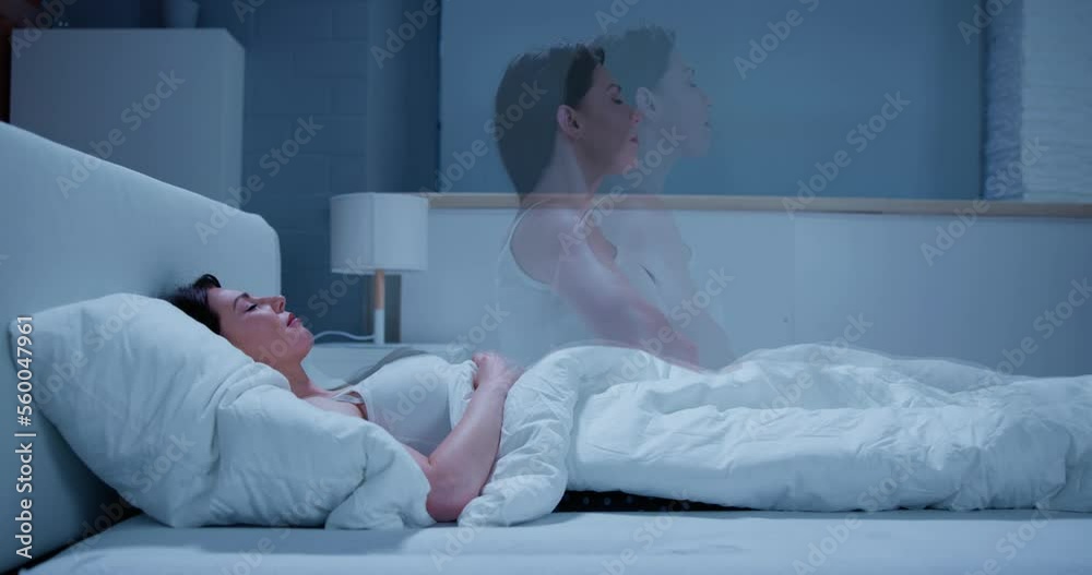 Woman Ghost Or Spirit Nightmare