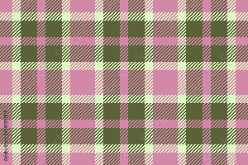 Pattern textile vector. Background texture plaid. Fabric check tartan seamless.