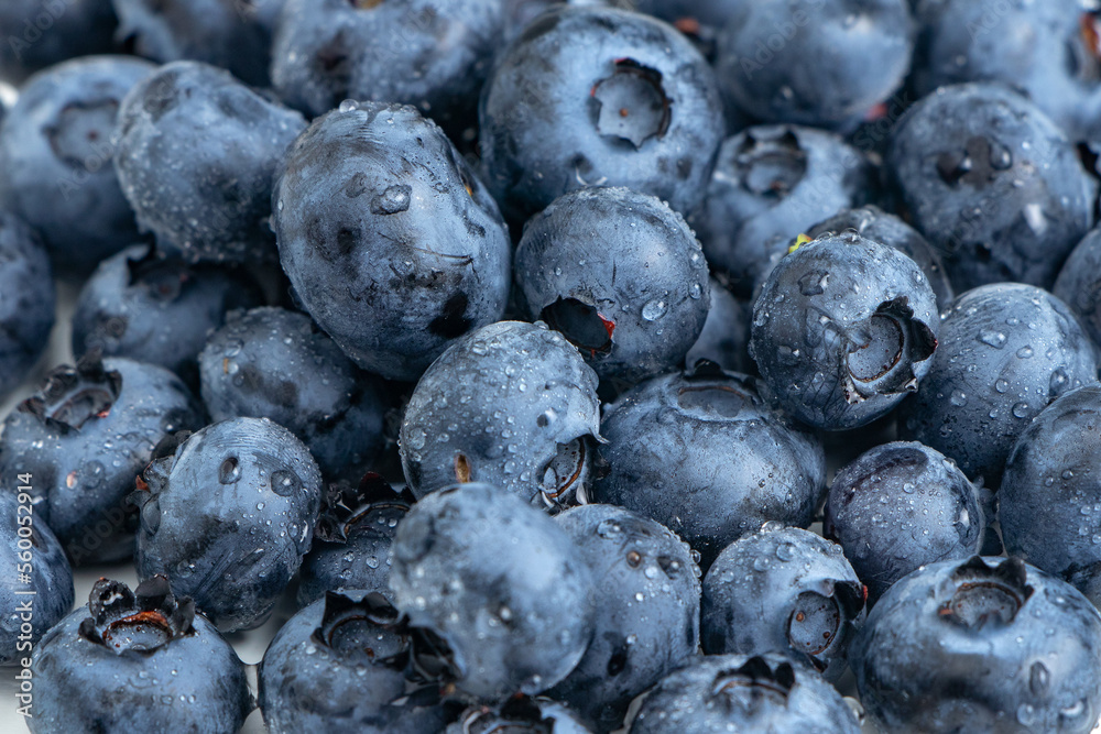Fresh blueberry background. Texture blueberry berries close up Fresh blueberry background. Texture blueberry berries close up