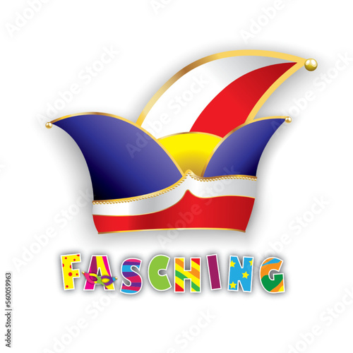 Fasching Narrenkappe