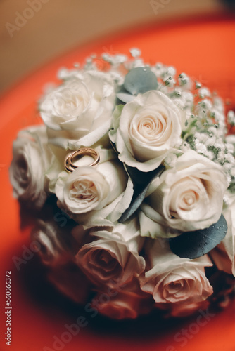 wedding bouquet of flowers