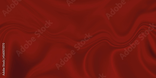 Red silk background . Red fabric and satin silk background texture . abstract background luxury cloth or liquid wave or wavy folds of grunge silk texture material or smooth luxurious .