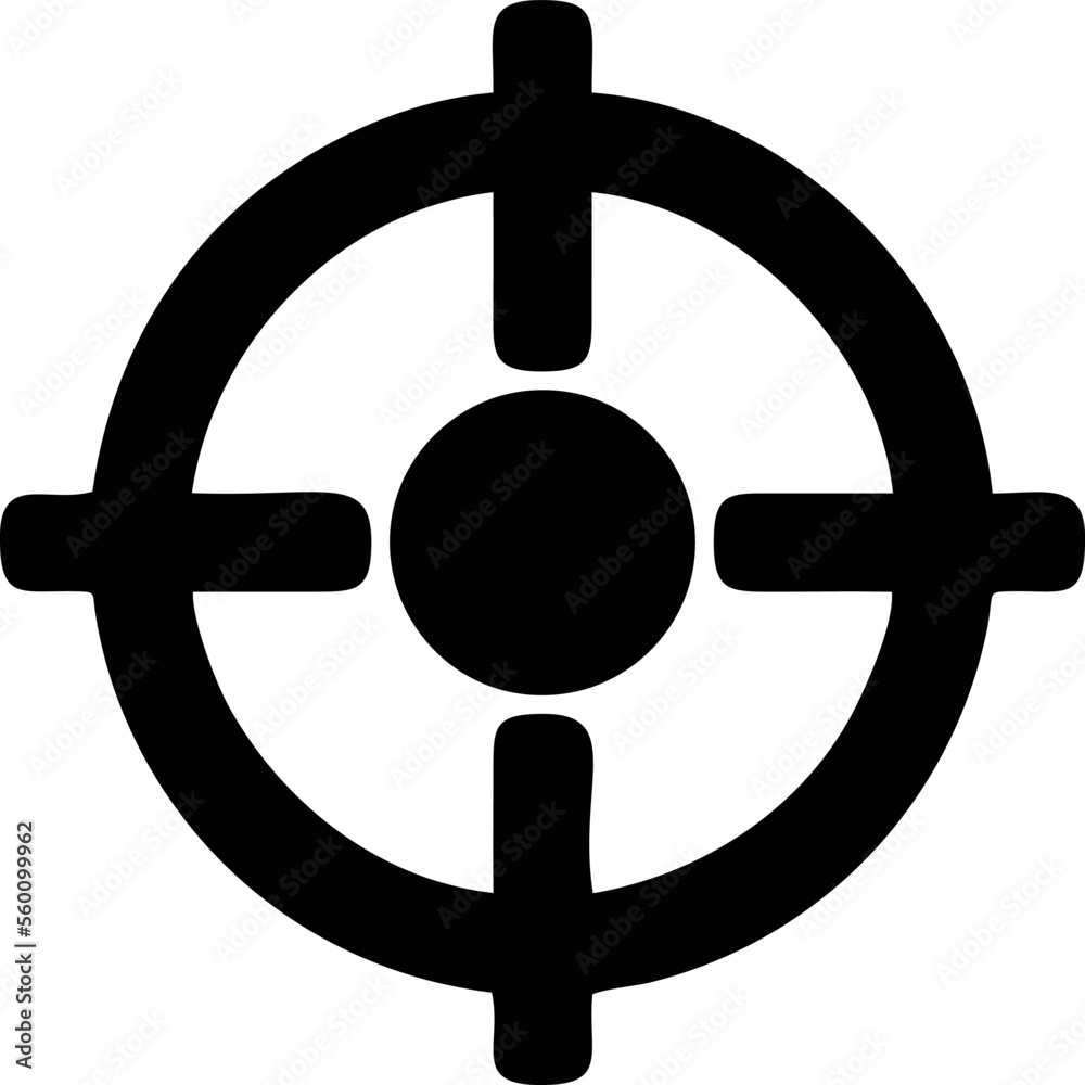 focus icon symbol in a white background, goal target icon symbol on the white background focus icon symbol in a white background, goal target icon symbol on the white background