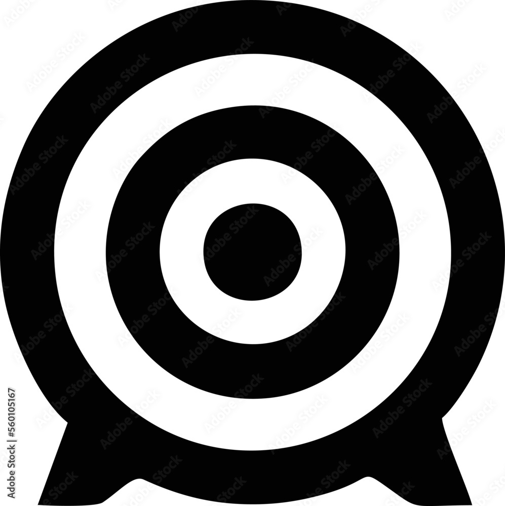 focus icon symbol in a white background, goal target icon symbol on the white background focus icon symbol in a white background, goal target icon symbol on the white background