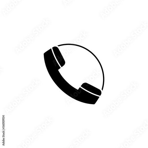 Telephone icon illustration.