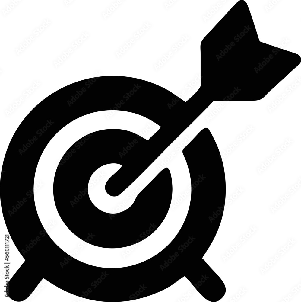 focus icon symbol in a white background, goal target icon symbol on the white background focus icon symbol in a white background, goal target icon symbol on the white background