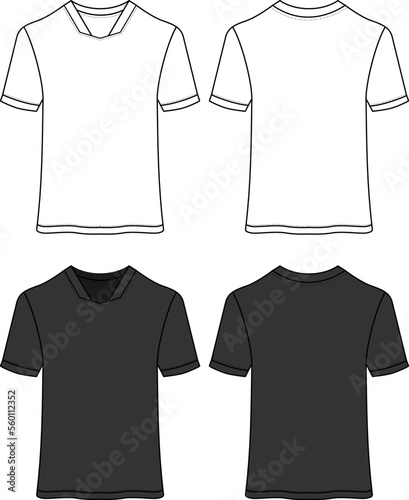 vector line art soccer jersey shirt