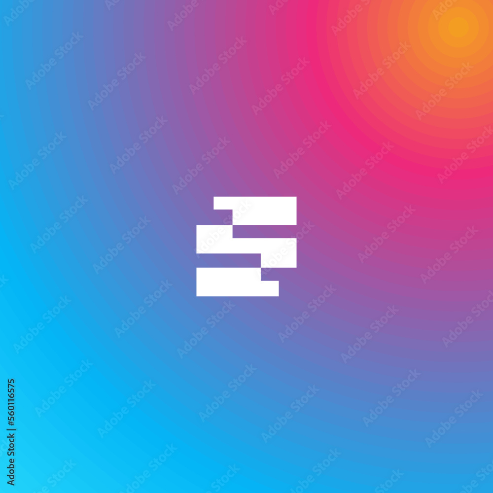 Logo initial S Logo initial S