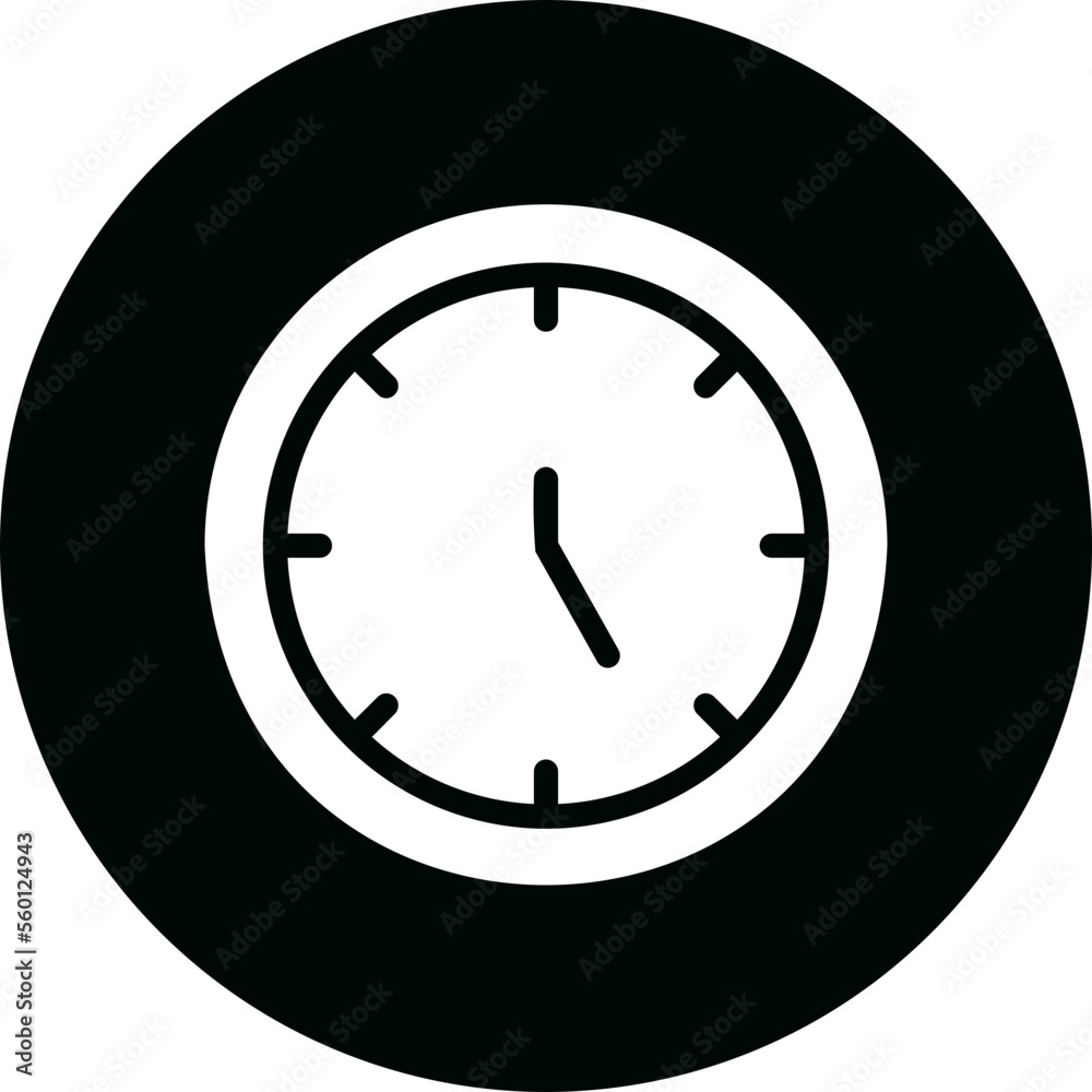 clock glyph icon clock glyph icon