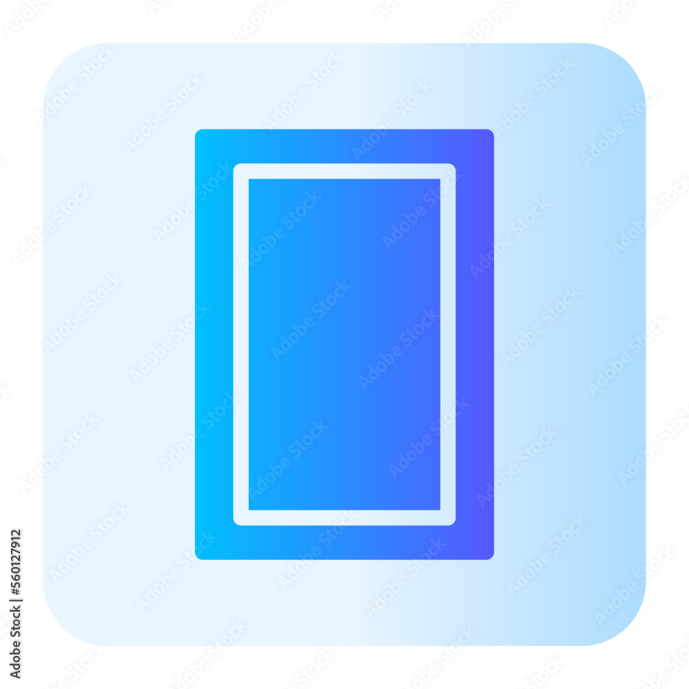mirror gradient icon mirror gradient icon