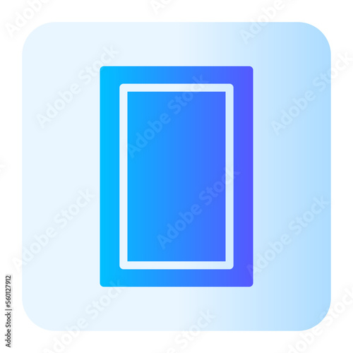 mirror gradient icon