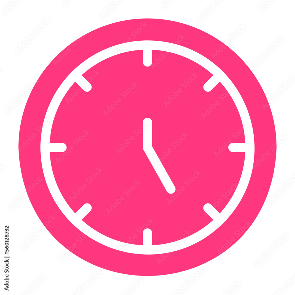 clock gradient icon clock gradient icon