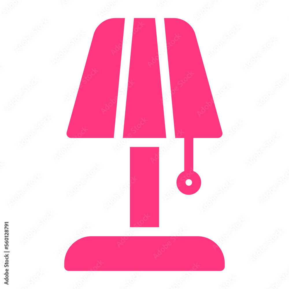 desk lamp gradient icon desk lamp gradient icon
