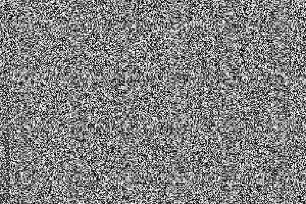 Abstract screen glitch noise. Television glitch noise black and white