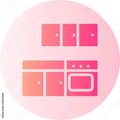 kitchen gradient icon