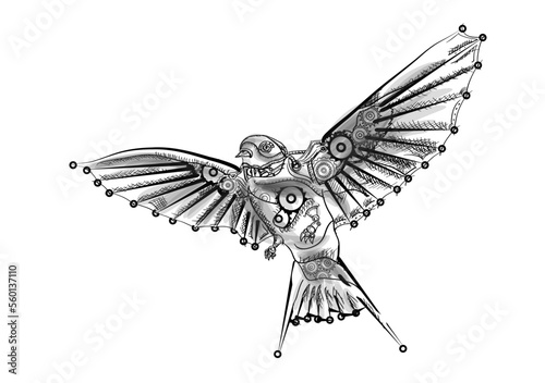 steampunk bird