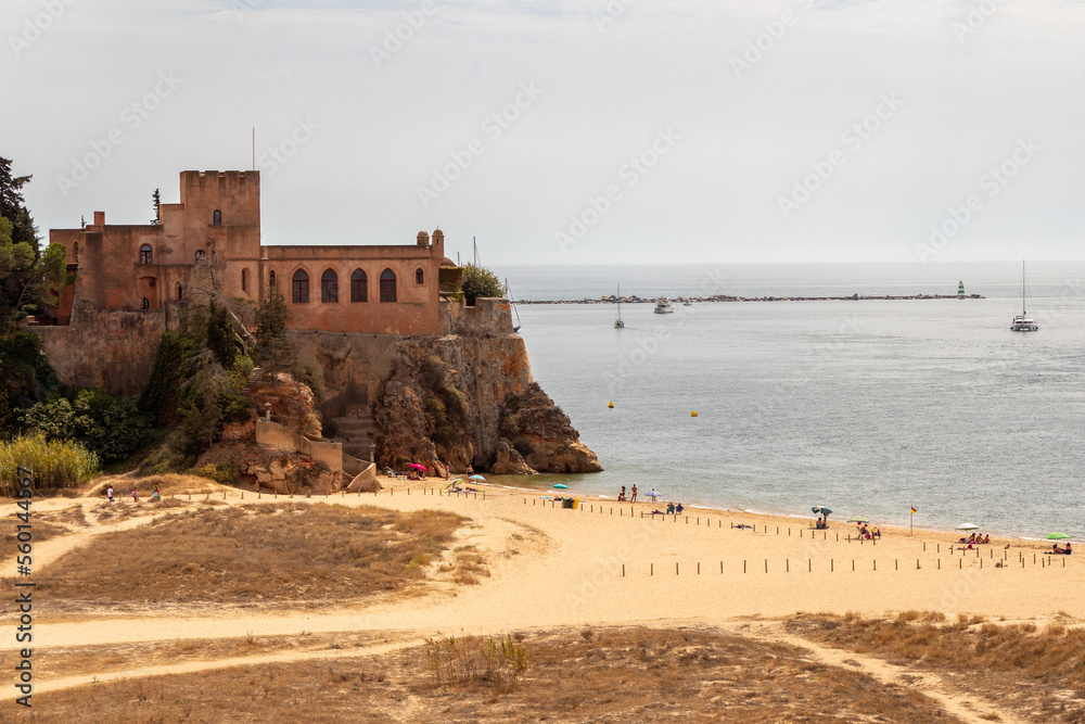 The Fort of Sao Joao do Arade (Castle of Arade) in Ferragudo Village, Algarve