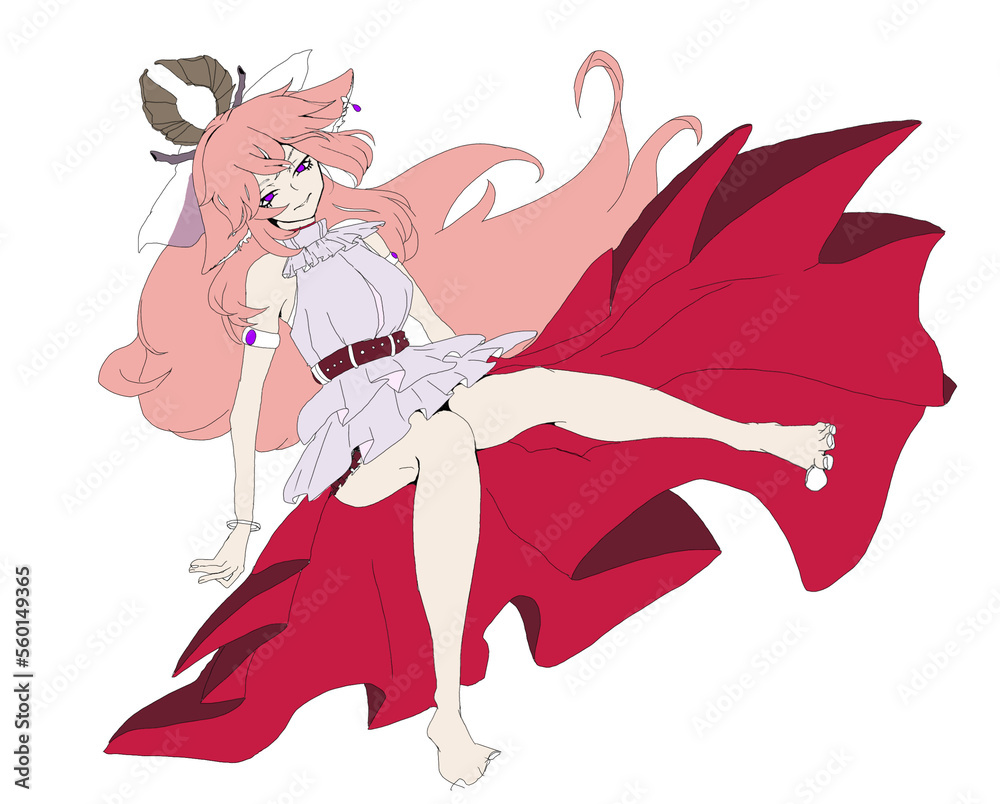 Fototapeta premium 八重神子