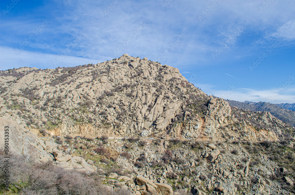 landscape in the mountains