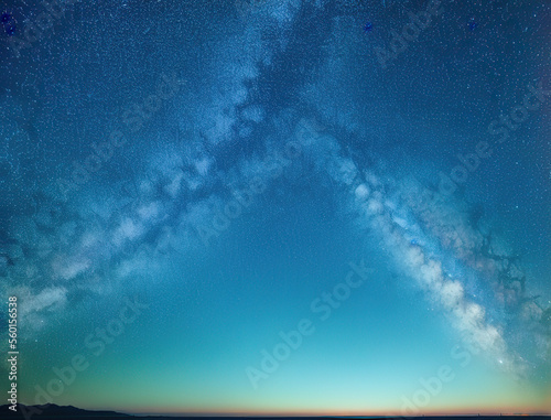 blue sky with clouds