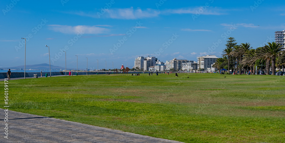 Sea Point Promenade in Kapstadt Süd Afrika