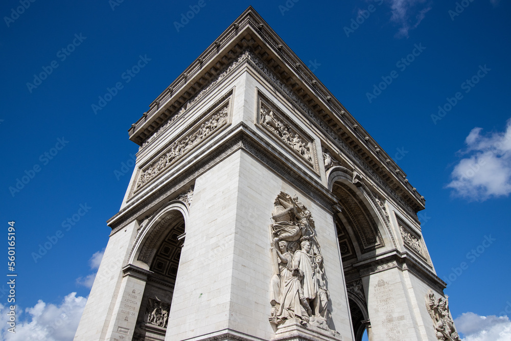 Arc de Triomphe in Paris, France Arc de Triomphe in Paris, France