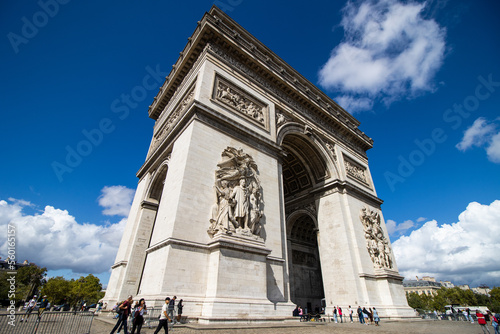 Arc de Triomphe in Paris, France
