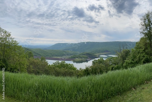 lake in the mountains