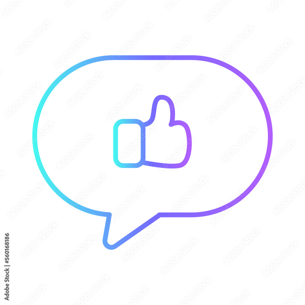 Like Feedback Icons with purple blue outline style. Related to Feedback, Rating, Like, Dislike, Comment, Good Bad Sign, Yes No icons. Vector illustration Like Feedback Icons with purple blue outline style. Related to Feedback, Rating, Like, Dislike, Comment, Good Bad Sign, Yes No icons. Vector illustration