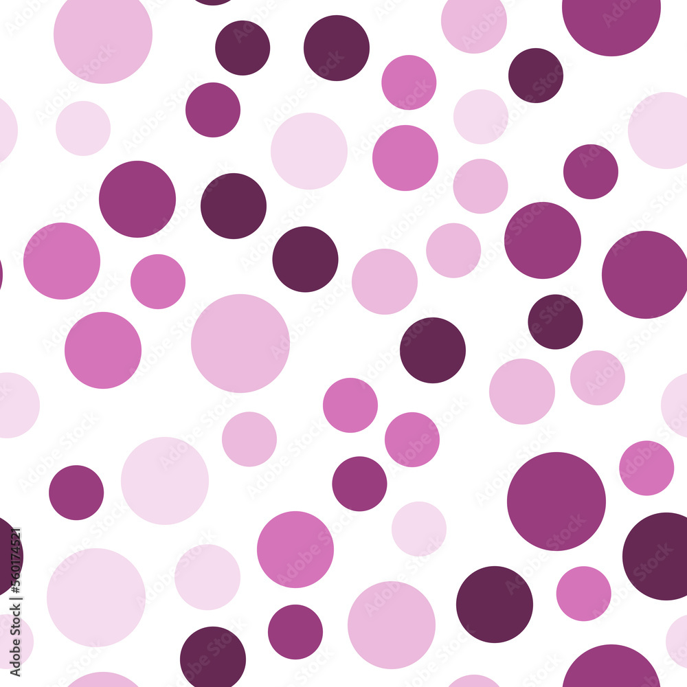 Vector seamless pattern of pink and violet bubbles. Perfect for wrapping, printing, web sites, wallpapers, textile Vector seamless pattern of pink and violet bubbles. Perfect for wrapping, printing, web sites, wallpapers, textile