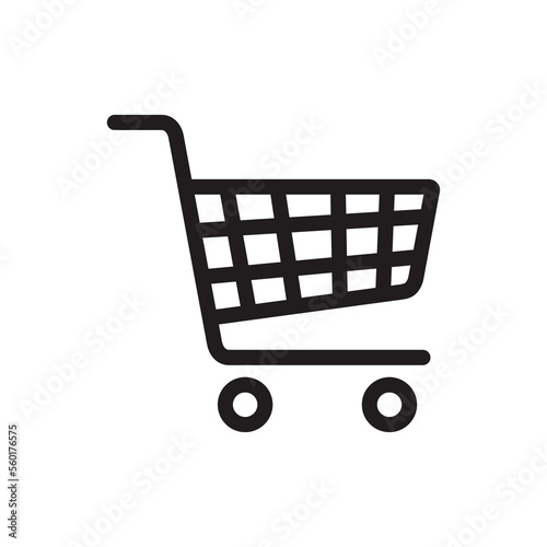 Wallpaper Mural Shopping cart icon in line style. Shopping cart symbol. Shopping cart sign. Transparent background. Shopping cart PNG Torontodigital.ca