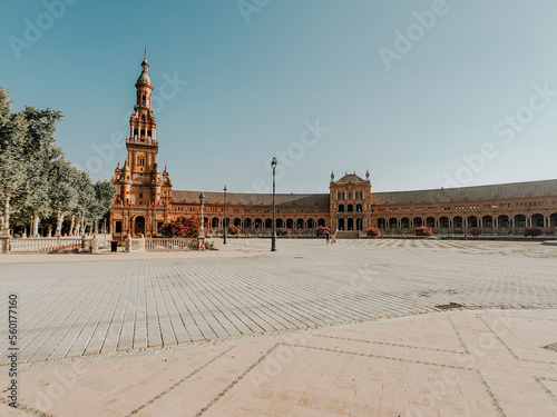 Architectural Wonder: Exploring the Plaza de España in Seville, Spain
