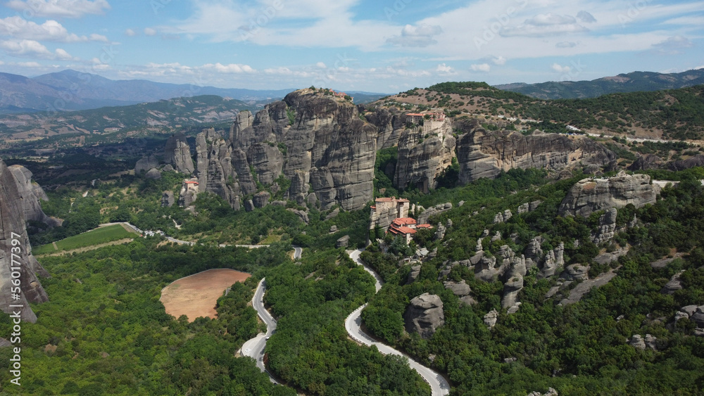 Perched on High: The Meteora Monasteries in Greece