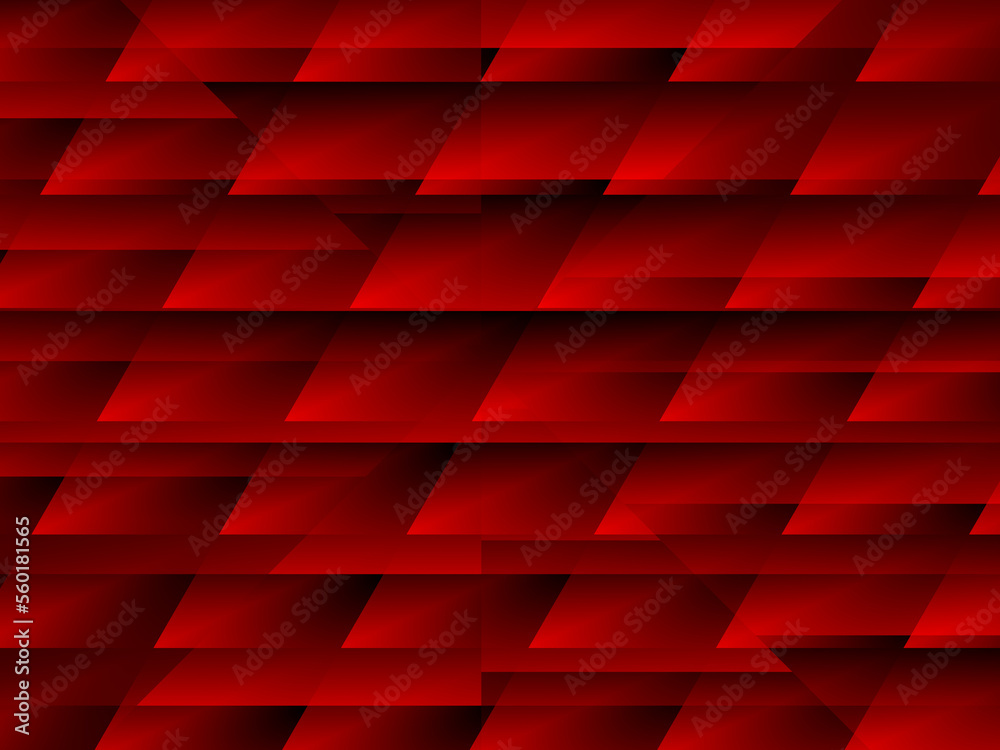 Naklejka premium Tło czerwone ściana kształty tekstura abstrakcja