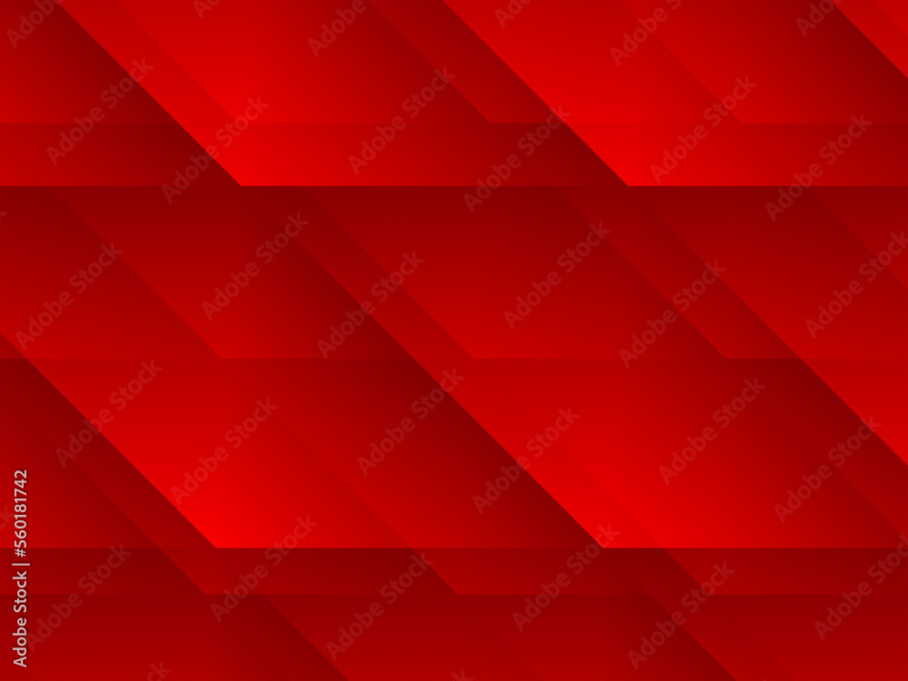 Tło czerwone ściana kształty tekstura abstrakcja - obrazy, fototapety, plakaty 