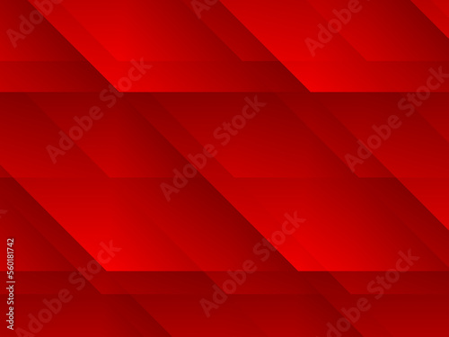 Tło czerwone ściana kształty tekstura abstrakcja #560181742